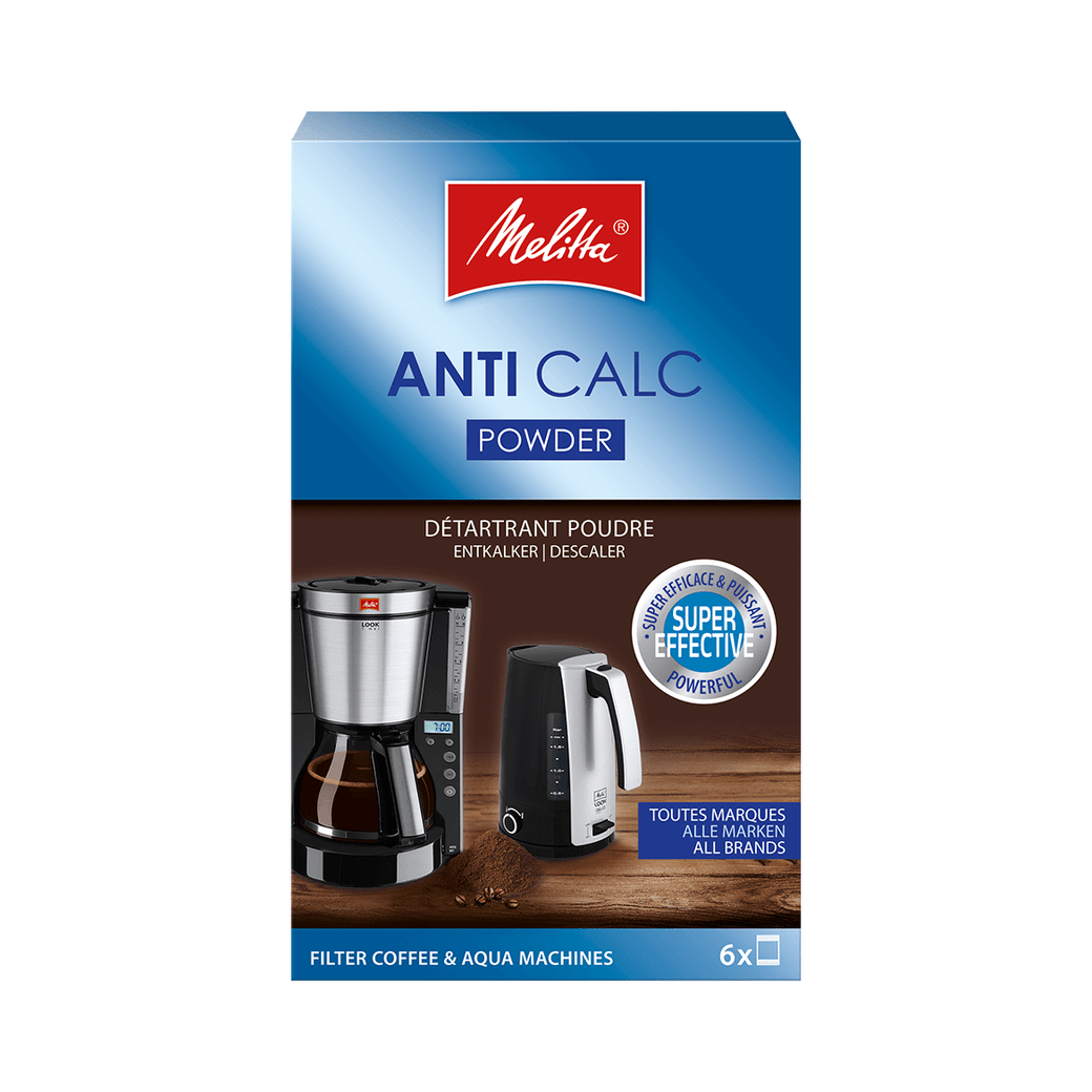 Melitta Anti Calc - Filterkaffemaskiner (6x20g)