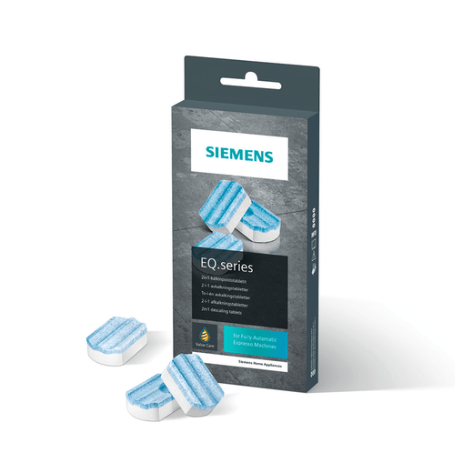 Siemens-afkalkning med tabletter