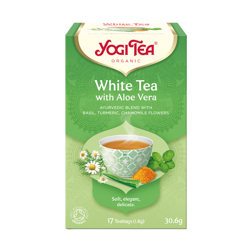 Yogi - White Tea, With Aloe Vera