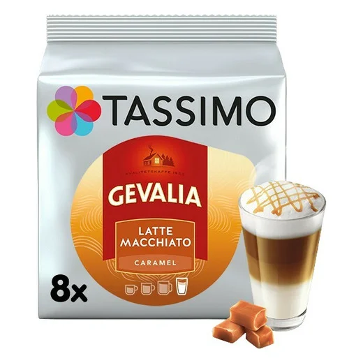 Settlers Så mange orange Gevalia Latte Macchiato Caramel (8 stk) Tassimo Kapsler