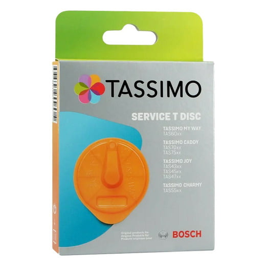 Tassimo orange service disk
