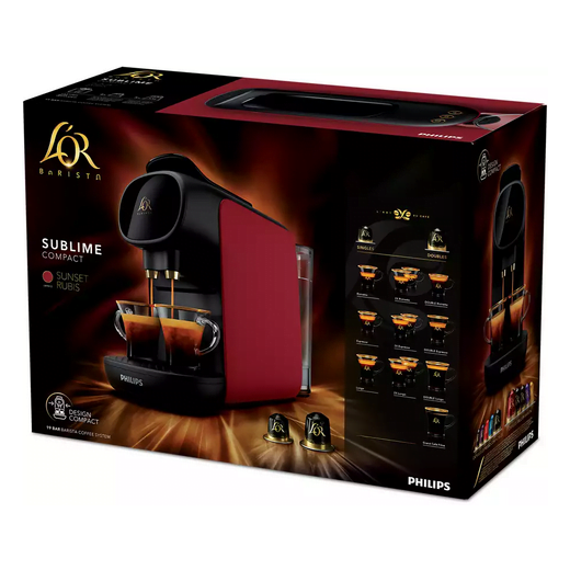 Nespresso Sublime Kaffemaskine (Rød) 4
