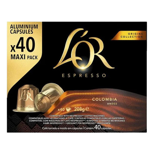 L´OR Colombia 40 pack