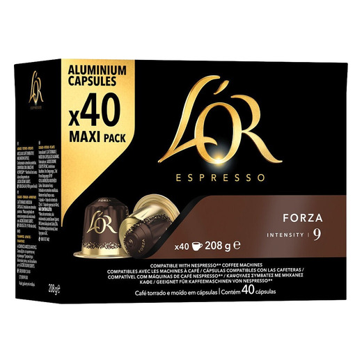 L´OR Forza 40 pack til nespresso