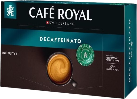 Café Royal - Decaffeinato (50 stk) - Kapsler til Nespresso Pro