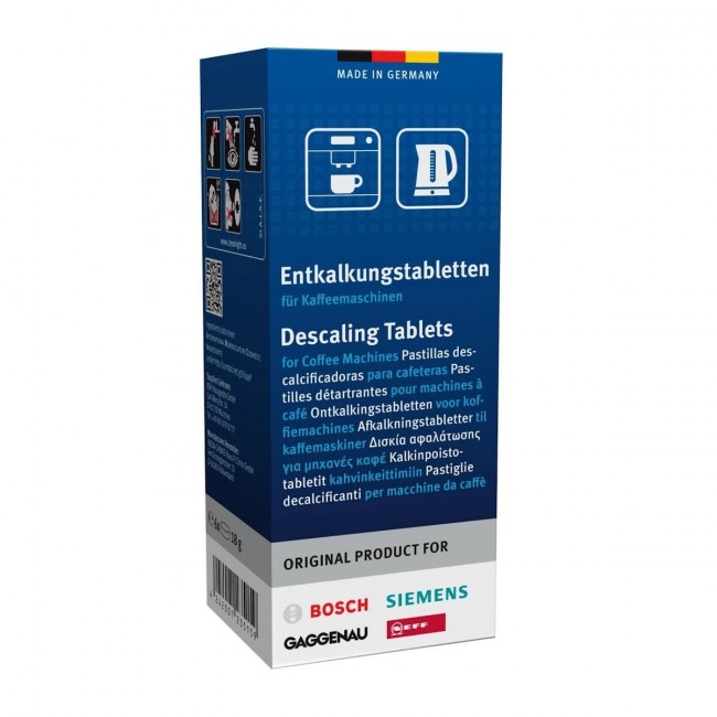 Siemens Bosch Afkalkningstabletter – 6 stk. - Billede 2